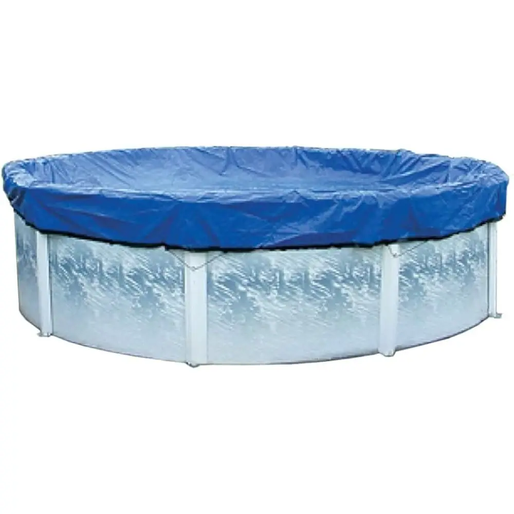 Reversible Blue/Black Skirted Winter Pool Cover for 28-ft Round Above-Ground Pools
Reversible Blue/Black Skirted Winter Pool Cover for 28-ft Round Above-Ground Pools