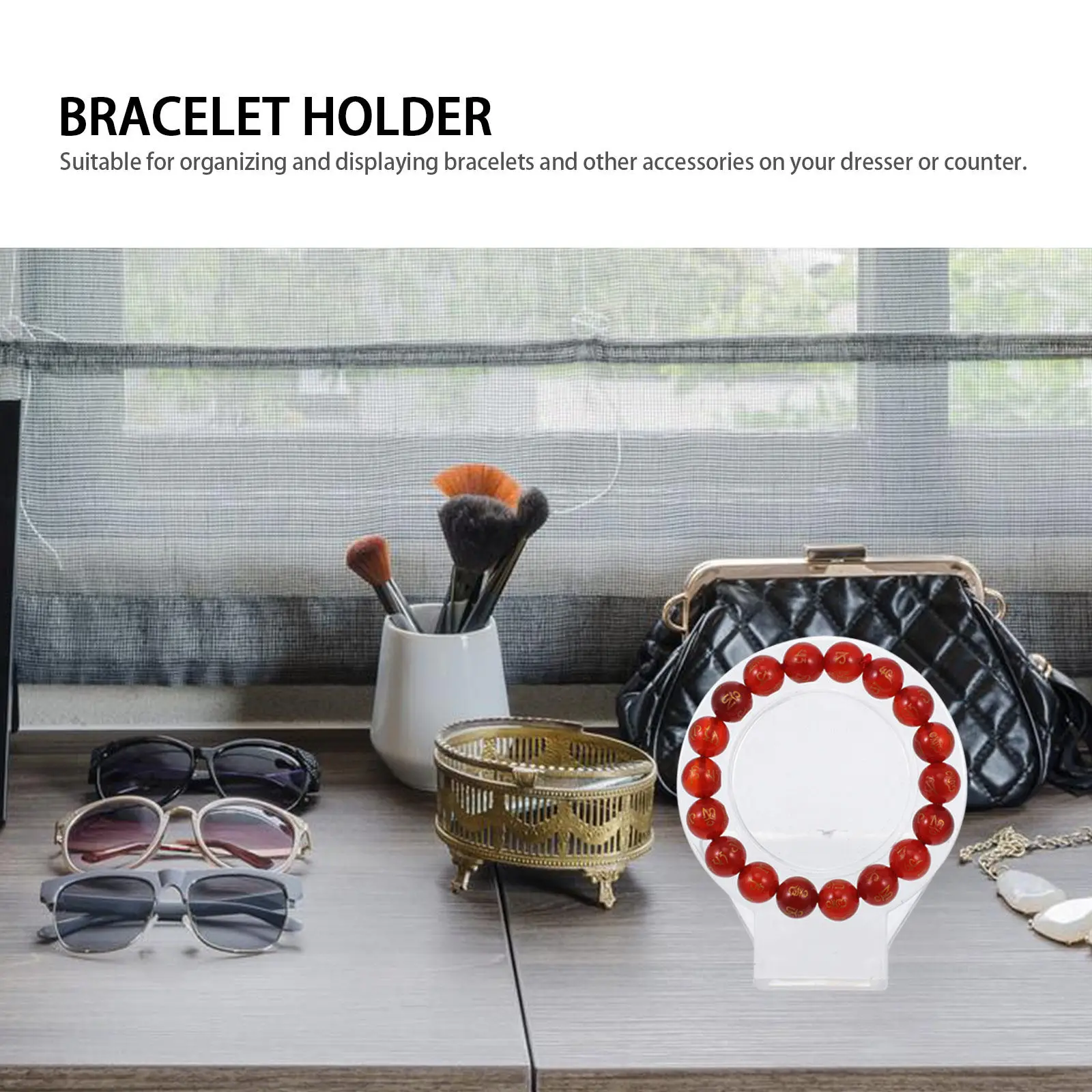 Набор из 6 прозрачных акриловых подставок для украшений: держатели для браслетов, цепочек и аксессуаров для витрин магазинов, дома и туалетных столиков
Набор из 6 прозрачных акриловых подставок для украшений: держатели для браслетов, цепочек и аксессуаров для витрин магазинов, дома и туалетных столиков