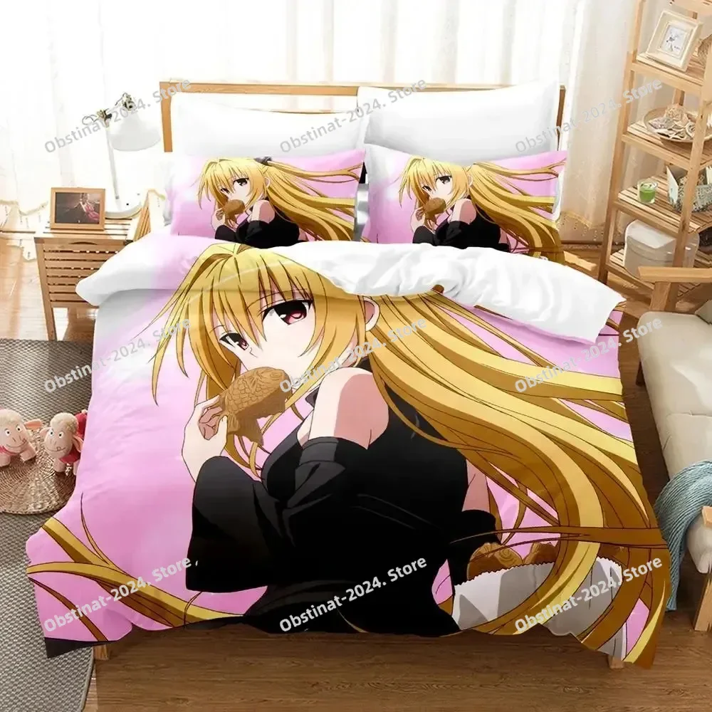 3d Print Kawaii Anime Adult Boys Bedspread Single Double Queen King Size To Love Ru Duvet Cover Bed Set Quilt Cover Pillowcase
3d Print Kawaii Anime Adult Boys Bedspread Single Double Queen King Size To Love Ru Duvet Cover Bed Set Quilt Cover Pillowcase