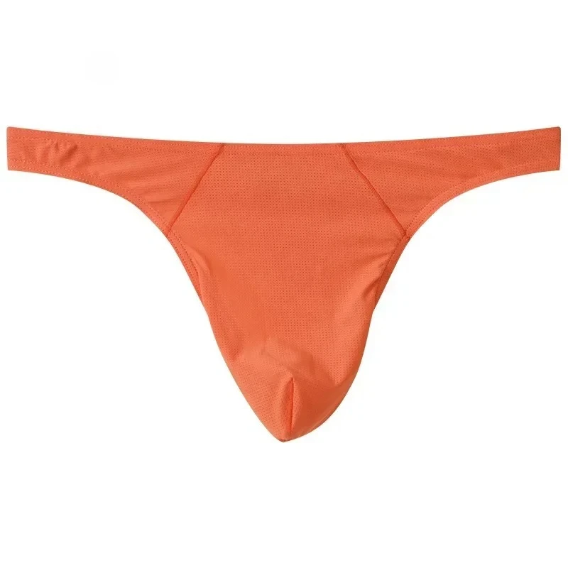 Jacquard Ice Silk Bulge Thong for Men Sexy U Convex Pouch Underwear Comfort Quick Dry Sportswear Gays Low Waist T Back G-string
Jacquard Ice Silk Bulge Thong for Men Sexy U Convex Pouch Underwear Comfort Quick Dry Sportswear Gays Low Waist T Back G-string