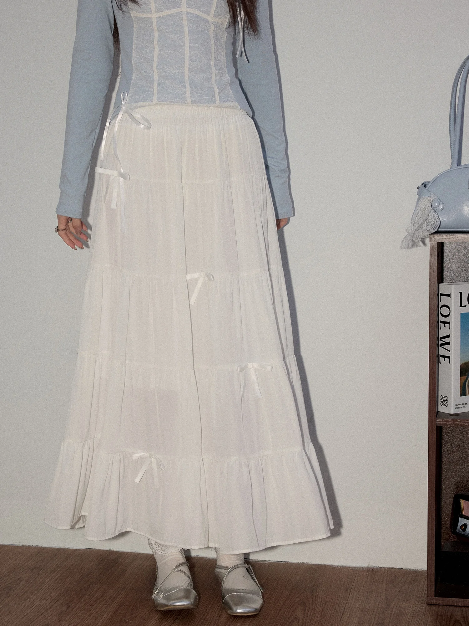 Princ Sle Lace Splice Cake Skirt A-Line Skirt Women's High Waist White Lace f-length Spring New Slimming Umbrell...
Princ Sle Lace Splice Cake Skirt A-Line Skirt Women's High Waist White Lace f-length Spring New Slimming Umbrell...