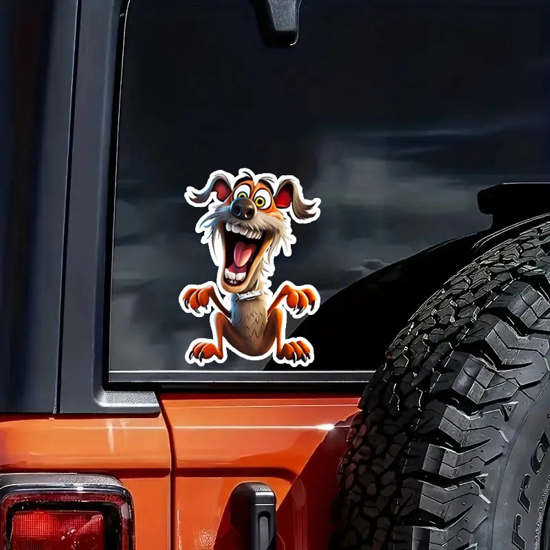 Funny Friendly Dog Crazy Graphic Car Stickers Self-Adhesive Waterproof Bumper & Rear Window Decals for Cars HE77
Funny Friendly Dog Crazy Graphic Car Stickers Self-Adhesive Waterproof Bumper & Rear Window Decals for Cars HE77