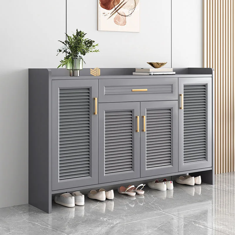 Dustproof Ultra Thin Shoe Cabinet Design Gray Modern Living Room Shoe Cabinet Space Saving Szafka Na Buty Furniture For Home 
Dustproof Ultra Thin Shoe Cabinet Design Gray Modern Living Room Shoe Cabinet Space Saving Szafka Na Buty Furniture For Home