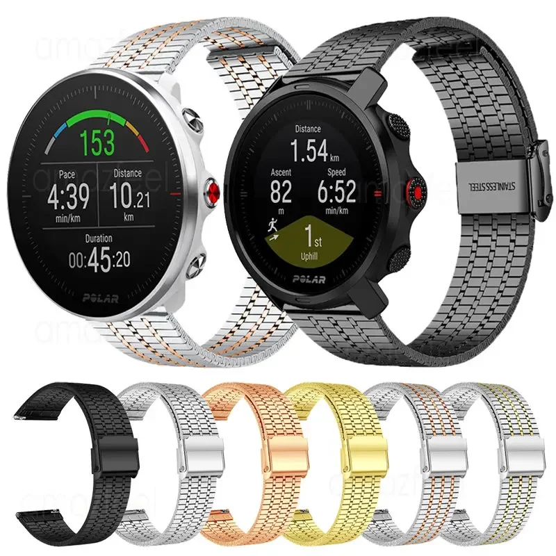 Metal Strap For POLAR Vantage M2 M Bracelet Polar Grit X Pro Titan 20mm 22mm Stainless Steel Watch Band Polar IGNITE 2 Wristband
Metal Strap For POLAR Vantage M2 M Bracelet Polar Grit X Pro Titan 20mm 22mm Stainless Steel Watch Band Polar IGNITE 2 Wristband