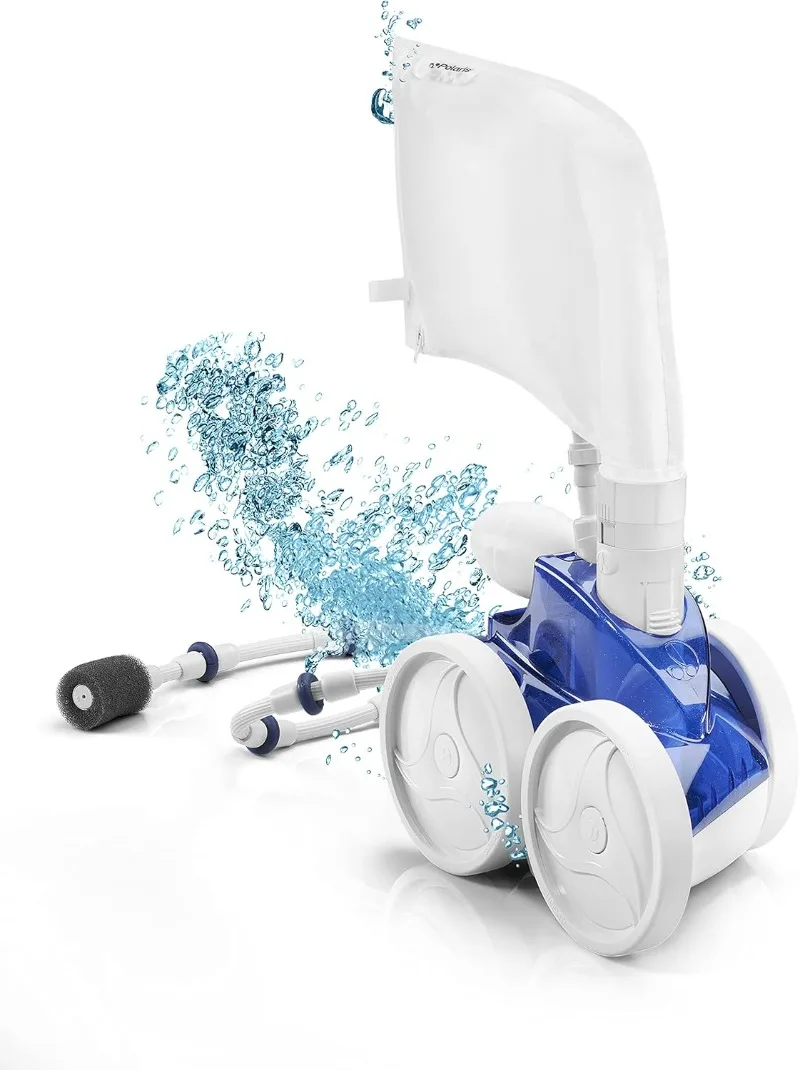 Polaris Vac-Sweep 380 Pressure Inground Pool Cleaner, Triple Jet Powered, 31ft of Hose with a Single Chamber Debris Bag
Polaris Vac-Sweep 380 Pressure Inground Pool Cleaner, Triple Jet Powered, 31ft of Hose with a Single Chamber Debris Bag