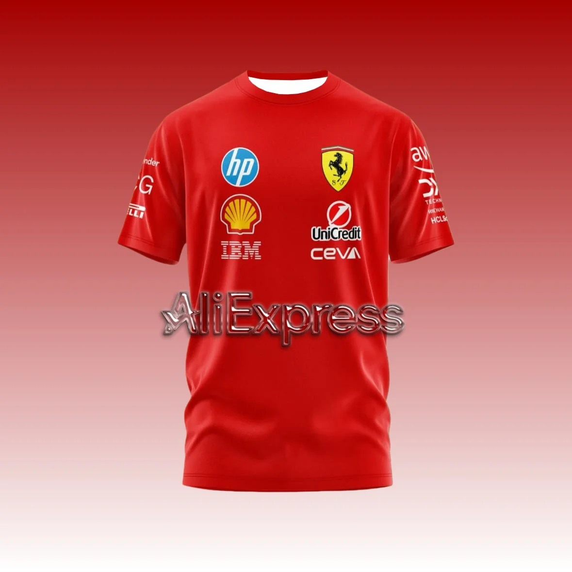 2025 New Printed Men's and Women's Quick Drying T-shirt F1 Racing Short Sleeved Casual Breathable Sweat Absorbing Top
2025 New Printed Men's and Women's Quick Drying T-shirt F1 Racing Short Sleeved Casual Breathable Sweat Absorbing Top