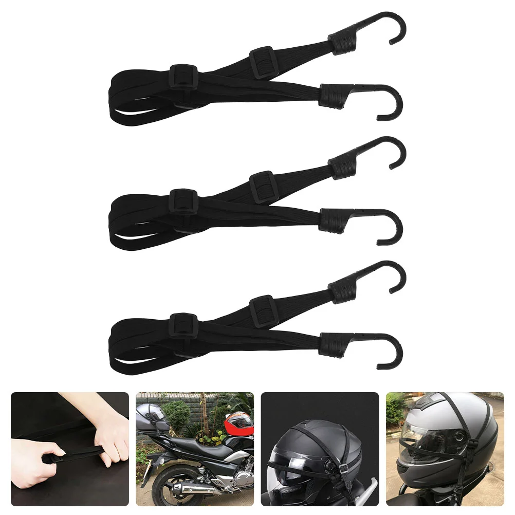 3 Pcs Motorcycle Strap Tie Down Belts Elastic Band Rope Hook Fixing Luggage Straps Steel Auto Bundling Black Hooks
3 Pcs Motorcycle Strap Tie Down Belts Elastic Band Rope Hook Fixing Luggage Straps Steel Auto Bundling Black Hooks