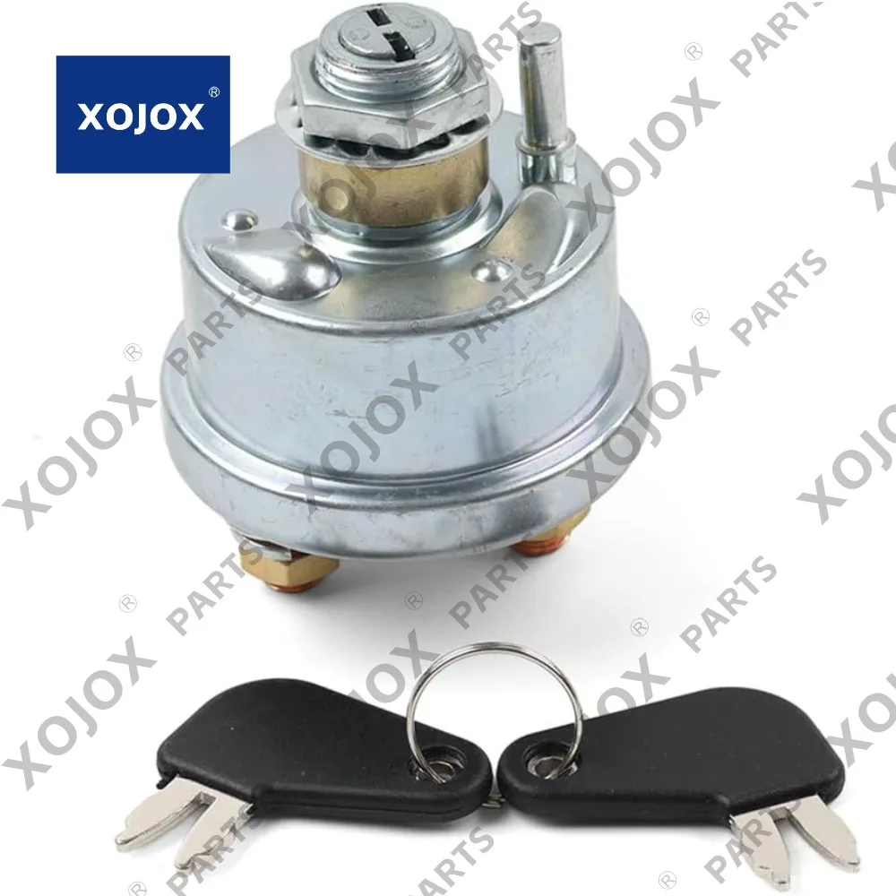 XOJOX Cnniko2 Ignition Switch With Key 7N0718 Master Disconnect Metal Silver for Caterpillar CAT Excavator 215, 215B, 215C, 215D
XOJOX Cnniko2 Ignition Switch With Key 7N0718 Master Disconnect Metal Silver for Caterpillar CAT Excavator 215, 215B, 215C, 215D
