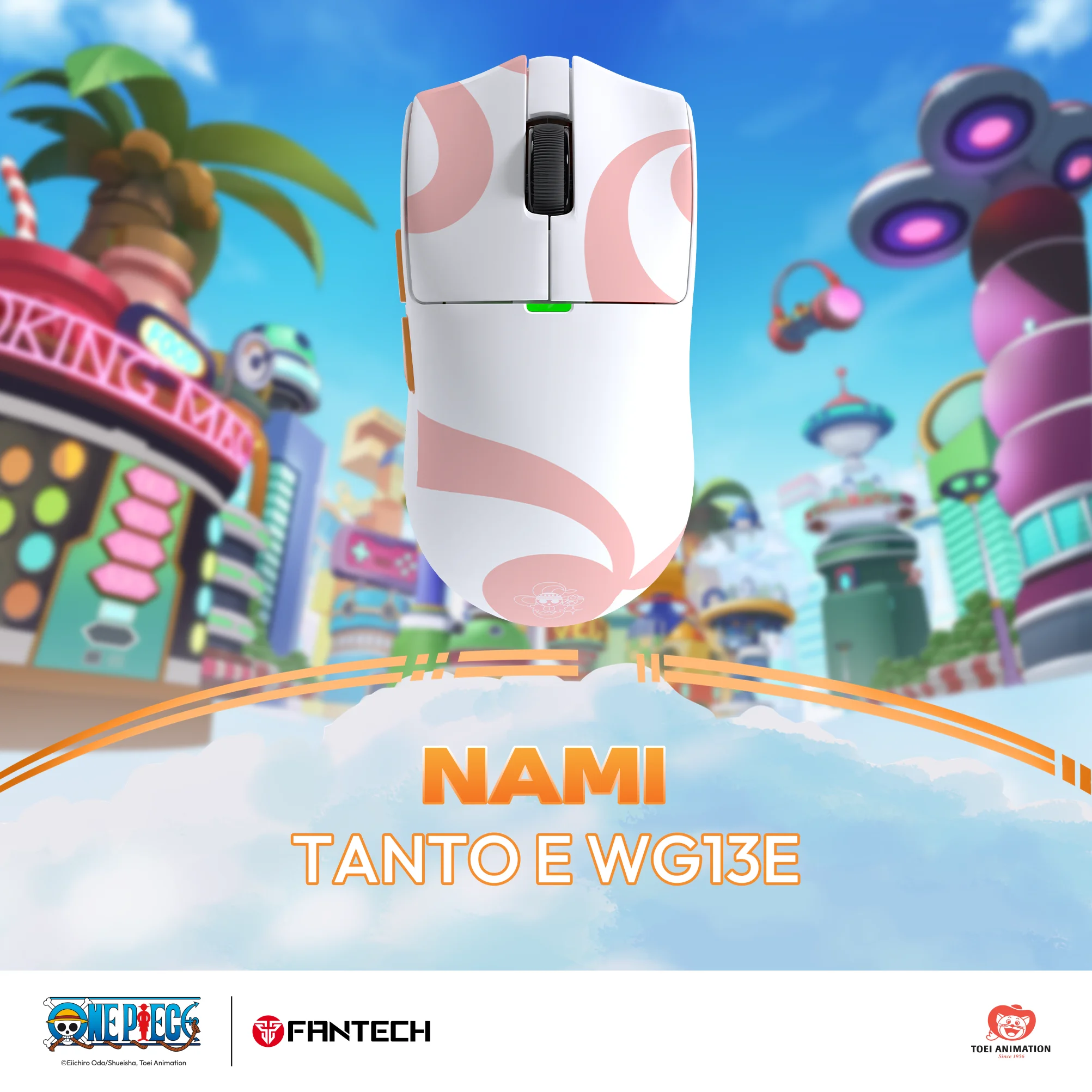 FANTECH TANTO E WG13E with One Piece 1000Hz Wireless Mouse 45Hr Use Time and 5D Macro 57g Lightweight Mouse Mice
FANTECH TANTO E WG13E with One Piece 1000Hz Wireless Mouse 45Hr Use Time and 5D Macro 57g Lightweight Mouse Mice
