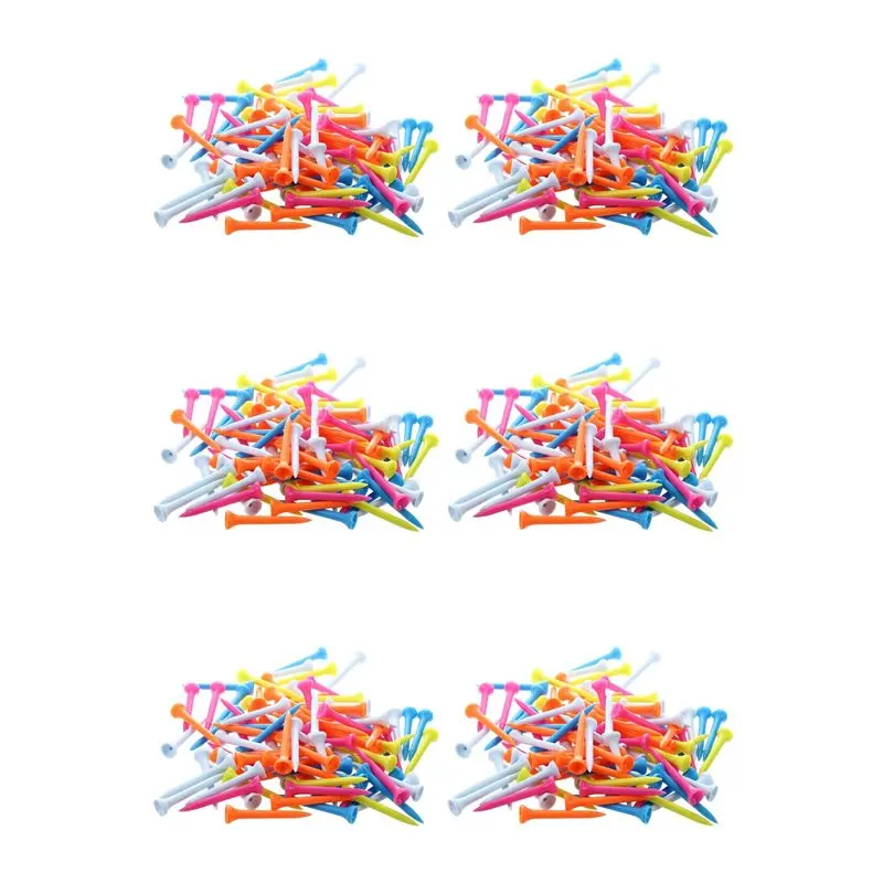 L71A 600 Pcs Golf Tees 54 Mm Plastic Mixed Color
L71A 600 Pcs Golf Tees 54 Mm Plastic Mixed Color
