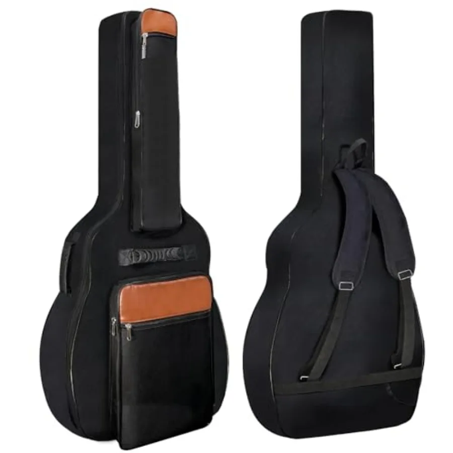 NAGAN Acoustic Guitar Bag with Extra Thick 0.5inch Padding40 41 42 inch Gig Guitar Bag with Adjustable Shoulder Straps Internal
NAGAN Acoustic Guitar Bag with Extra Thick 0.5inch Padding40 41 42 inch Gig Guitar Bag with Adjustable Shoulder Straps Internal