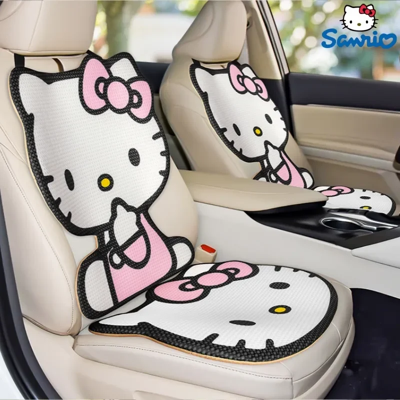 Sanriod Hello Kitty Car Seat Cover Cushion Protector Summer Anime Pad Accessories Cute Cartoon Seat Protect Automobile Cushion
Sanriod Hello Kitty Car Seat Cover Cushion Protector Summer Anime Pad Accessories Cute Cartoon Seat Protect Automobile Cushion