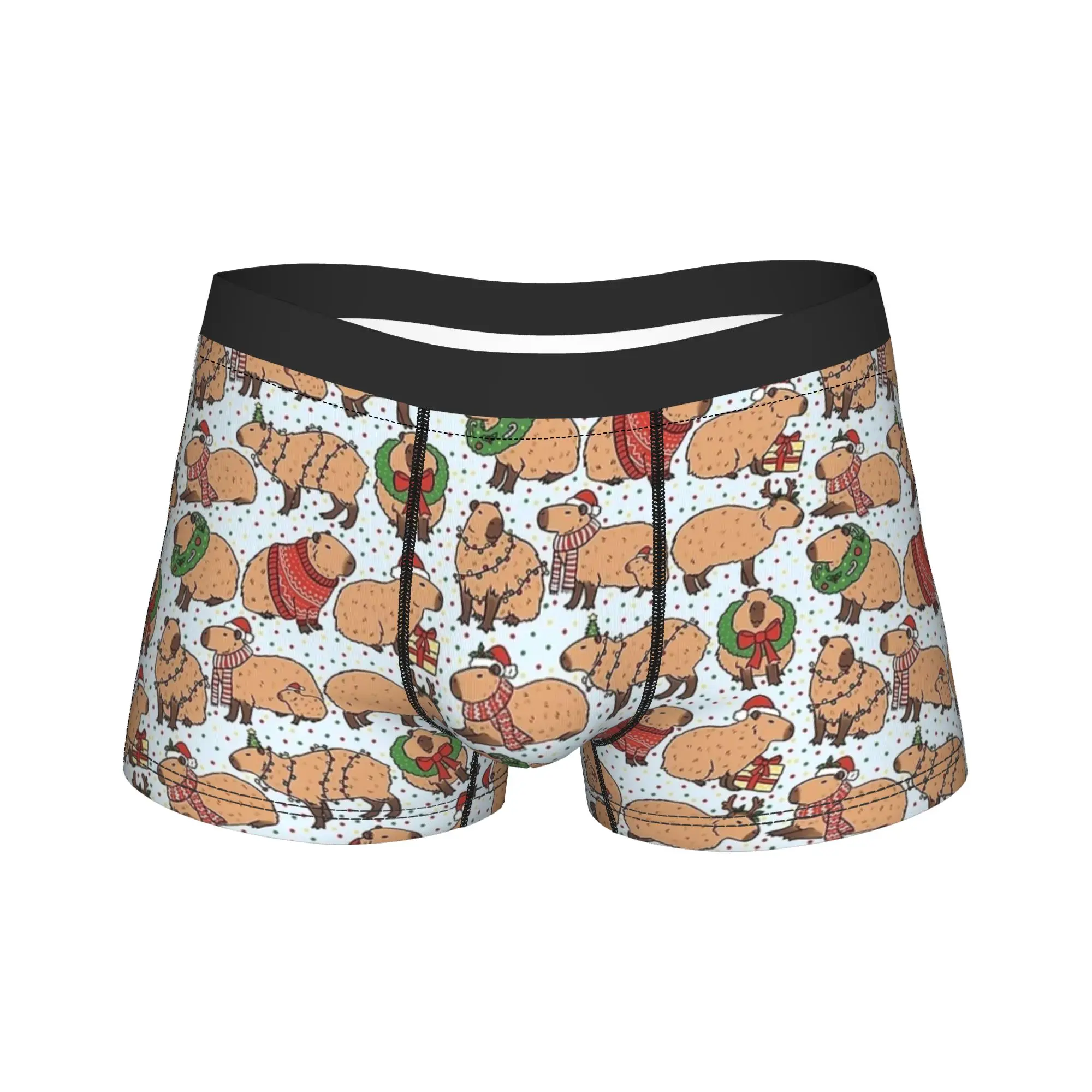 Cute Capybara Christmas Pattern Boxer Brief Underwear High Quality Men Soft Trend Boxershorts Custom DIY Plus Size Panties
Cute Capybara Christmas Pattern Boxer Brief Underwear High Quality Men Soft Trend Boxershorts Custom DIY Plus Size Panties