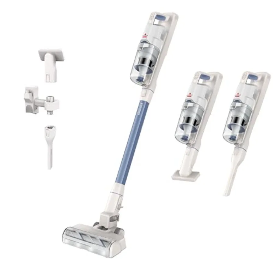 200W Self-Standing Cordless Vacuum w/Tangle Free Brush Roll, Removeable Battery, Wall Mount, Upholstery Tool and Bright Headlig
200W Self-Standing Cordless Vacuum w/Tangle Free Brush Roll, Removeable Battery, Wall Mount, Upholstery Tool and Bright Headlig