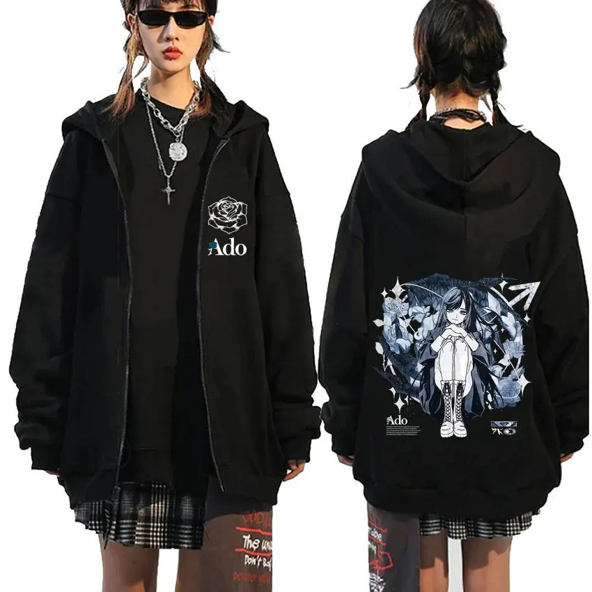 Ado World Tour 2025 Hibana Zipper Hoodie Men Women Fashion Japanese Style Zip Up Jacket Unisex Casual Fleece Zip Up Sweatshirt
Ado World Tour 2025 Hibana Zipper Hoodie Men Women Fashion Japanese Style Zip Up Jacket Unisex Casual Fleece Zip Up Sweatshirt