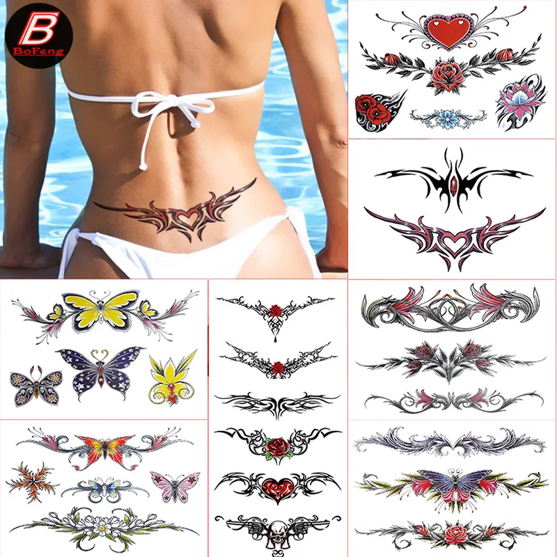 Women's tattoo stickers, waterproof scar-covering,sexy tattoo stickers,colorful temporary flower belly stickers,waist stickers
Women's tattoo stickers, waterproof scar-covering,sexy tattoo stickers,colorful temporary flower belly stickers,waist stickers