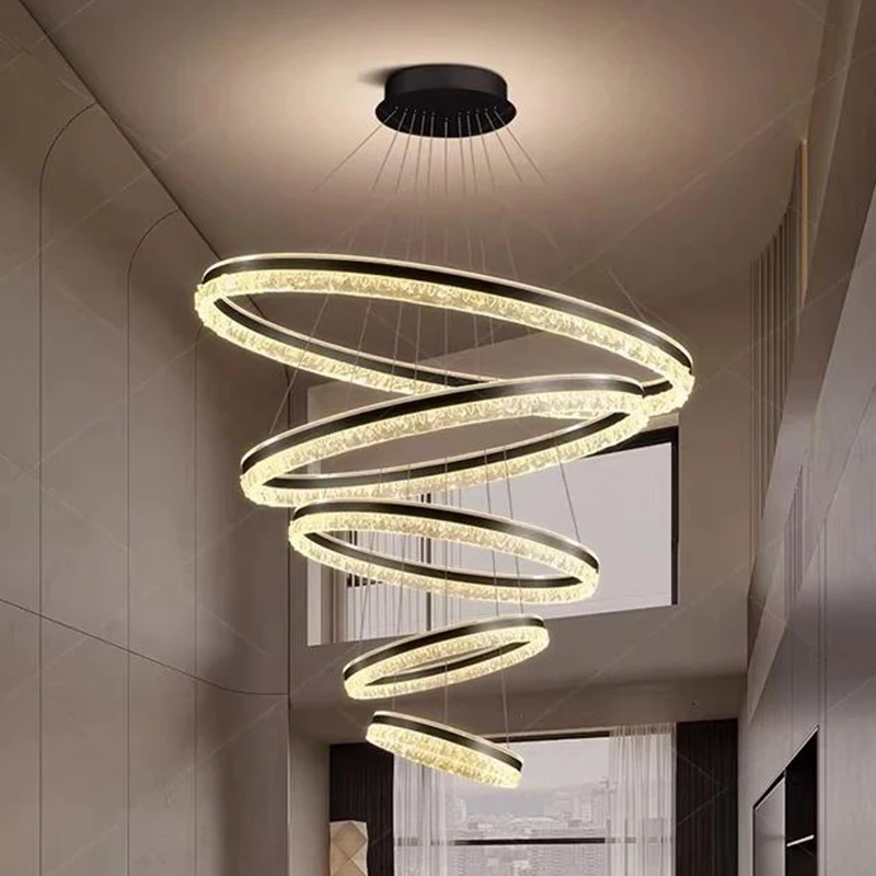 Simple and artistic modern home decoration lighting fixtures, staircase chandeliers, living room chandeliers, indoor lighting
Simple and artistic modern home decoration lighting fixtures, staircase chandeliers, living room chandeliers, indoor lighting