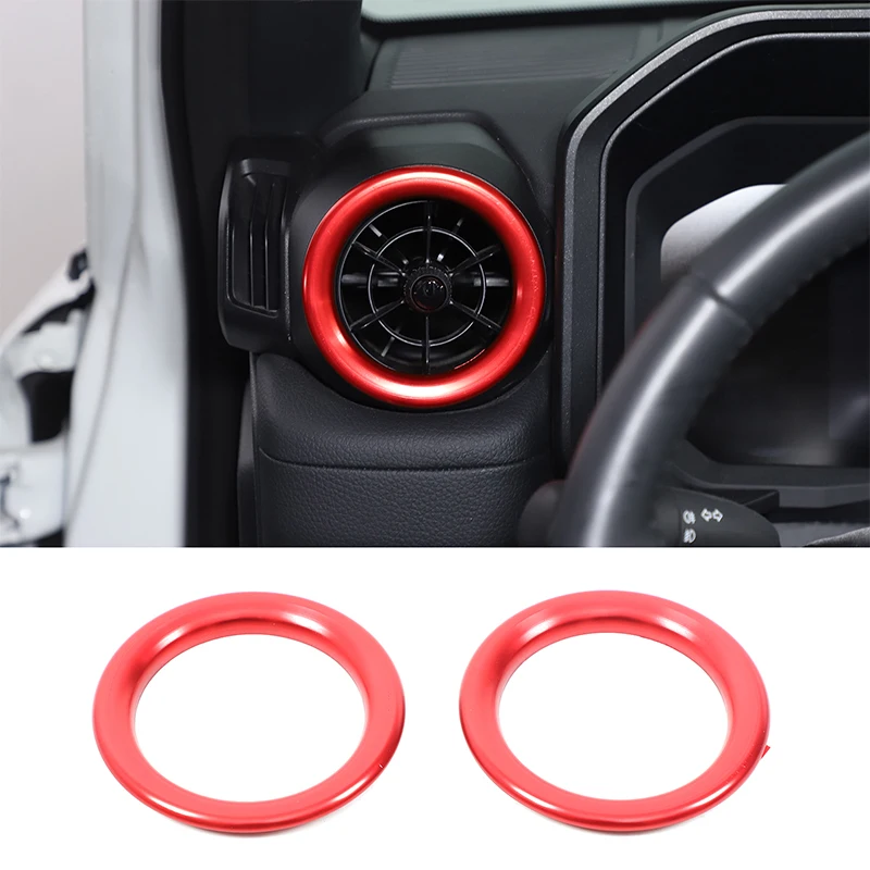 Side Air Vent Ring Trim Sticker Dashboard Air Vent Decor Ring Side Air Vent Trim For Toyota Land Cruiser Prado J250 2024-2026
Side Air Vent Ring Trim Sticker Dashboard Air Vent Decor Ring Side Air Vent Trim For Toyota Land Cruiser Prado J250 2024-2026