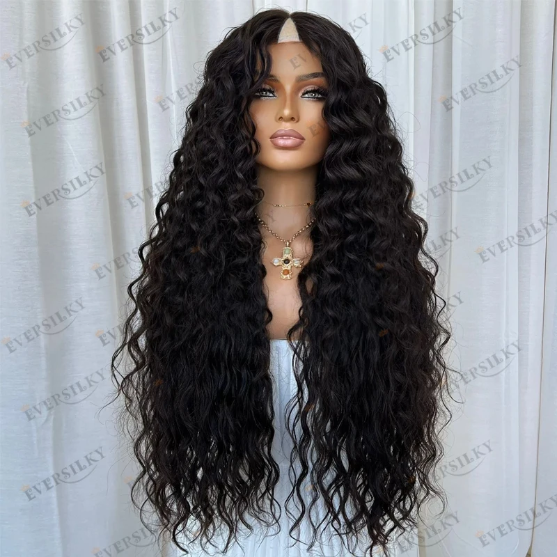 Super Long Deep Loose Wave Brown Black Color Natural Glueless V Part Human Hair Wigs Easy Install Black Women Adjustable Wigs
Super Long Deep Loose Wave Brown Black Color Natural Glueless V Part Human Hair Wigs Easy Install Black Women Adjustable Wigs