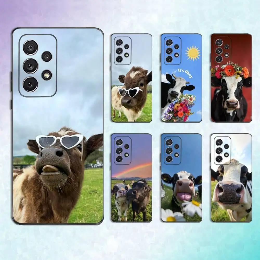Dairy Cow Cute Animal Phone Case For Samsung S25,S24,S23,S22,S21,S20,S10,Ultra,Plus,Lite,FE,Soft Silicone Black Cover
Dairy Cow Cute Animal Phone Case For Samsung S25,S24,S23,S22,S21,S20,S10,Ultra,Plus,Lite,FE,Soft Silicone Black Cover
