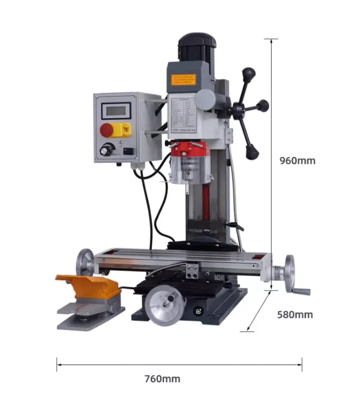 Hot Cheap High Precision TC-9516 Brushless Motor Milling Machine Factory Price Mini Drilling Milling Machine
Hot Cheap High Precision TC-9516 Brushless Motor Milling Machine Factory Price Mini Drilling Milling Machine