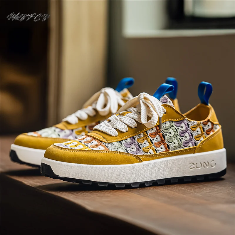 Sneaker Casual Plus Size 45 Men Original Designer Retro Board Shoes Fashion Leather Fabric Height Increased Platform Sport Shoes
Sneaker Casual Plus Size 45 Men Original Designer Retro Board Shoes Fashion Leather Fabric Height Increased Platform Sport Shoes