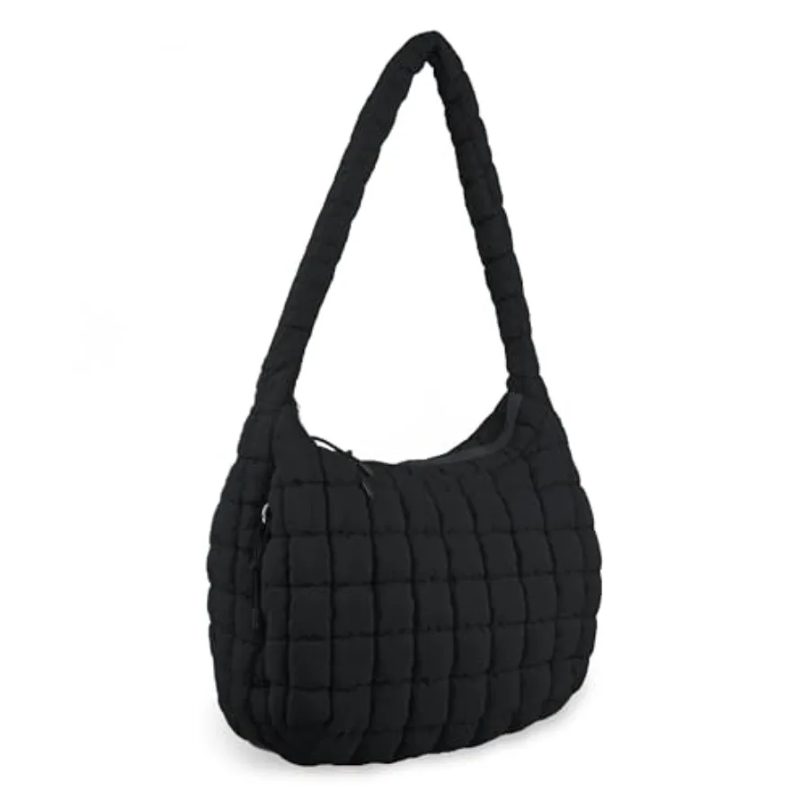 Quilted Puffer Tote Bag Purse Puffy Crossbody Shoulder BagLightweight Nylon Hobo Bag Puffer Carryall Bag for Women Girl
Quilted Puffer Tote Bag Purse Puffy Crossbody Shoulder BagLightweight Nylon Hobo Bag Puffer Carryall Bag for Women Girl