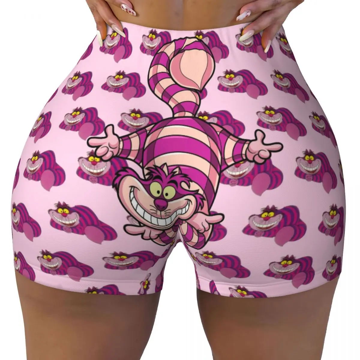 Шорты для тренировок Cheshire Cat Love на заказ, женские шорты для бега в стране чудес в тренажерном зале, байкерские шорты для йоги
Шорты для тренировок Cheshire Cat Love на заказ, женские шорты для бега в стране чудес в тренажерном зале, байкерские шорты для йоги