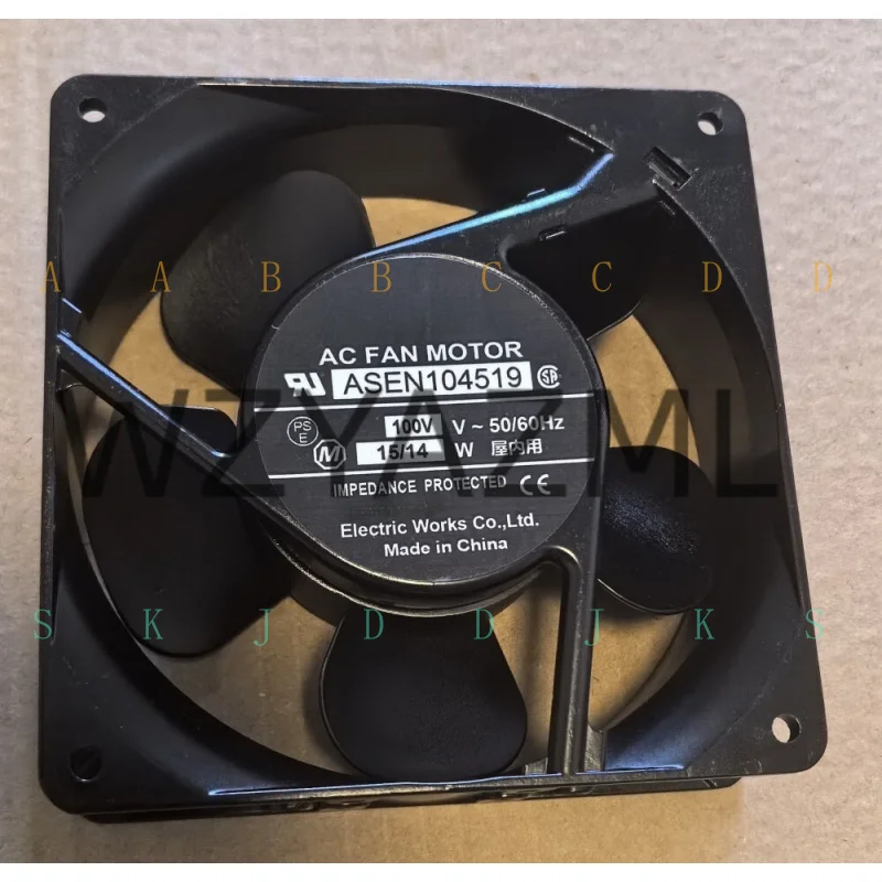 M for 1PCS Panasonic 12038 ASEN104519 12CM 100V 15/14W AC cooling fan
M for 1PCS Panasonic 12038 ASEN104519 12CM 100V 15/14W AC cooling fan