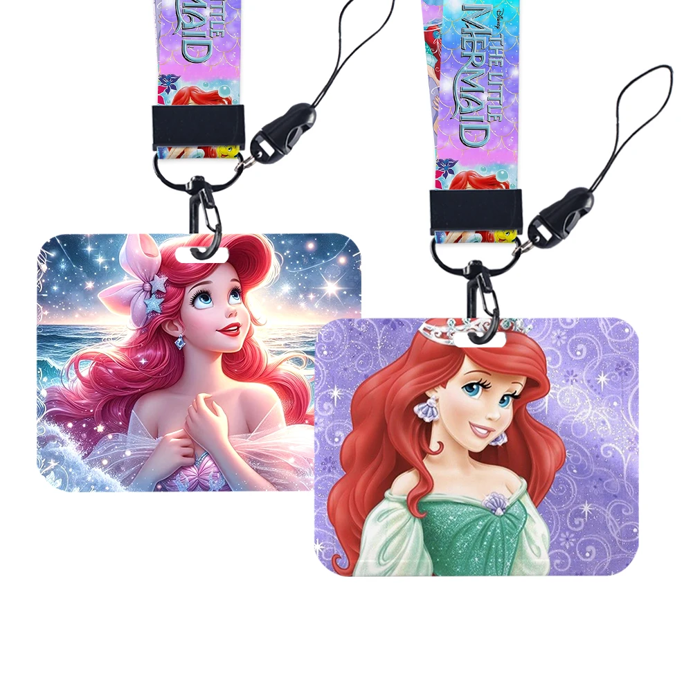Disney The Little Mermaid Princess Lanyard Horizontal ID Credit Card Cover Bus Card Holder Charm Badge Holder Personalized Gift
Disney The Little Mermaid Princess Lanyard Horizontal ID Credit Card Cover Bus Card Holder Charm Badge Holder Personalized Gift