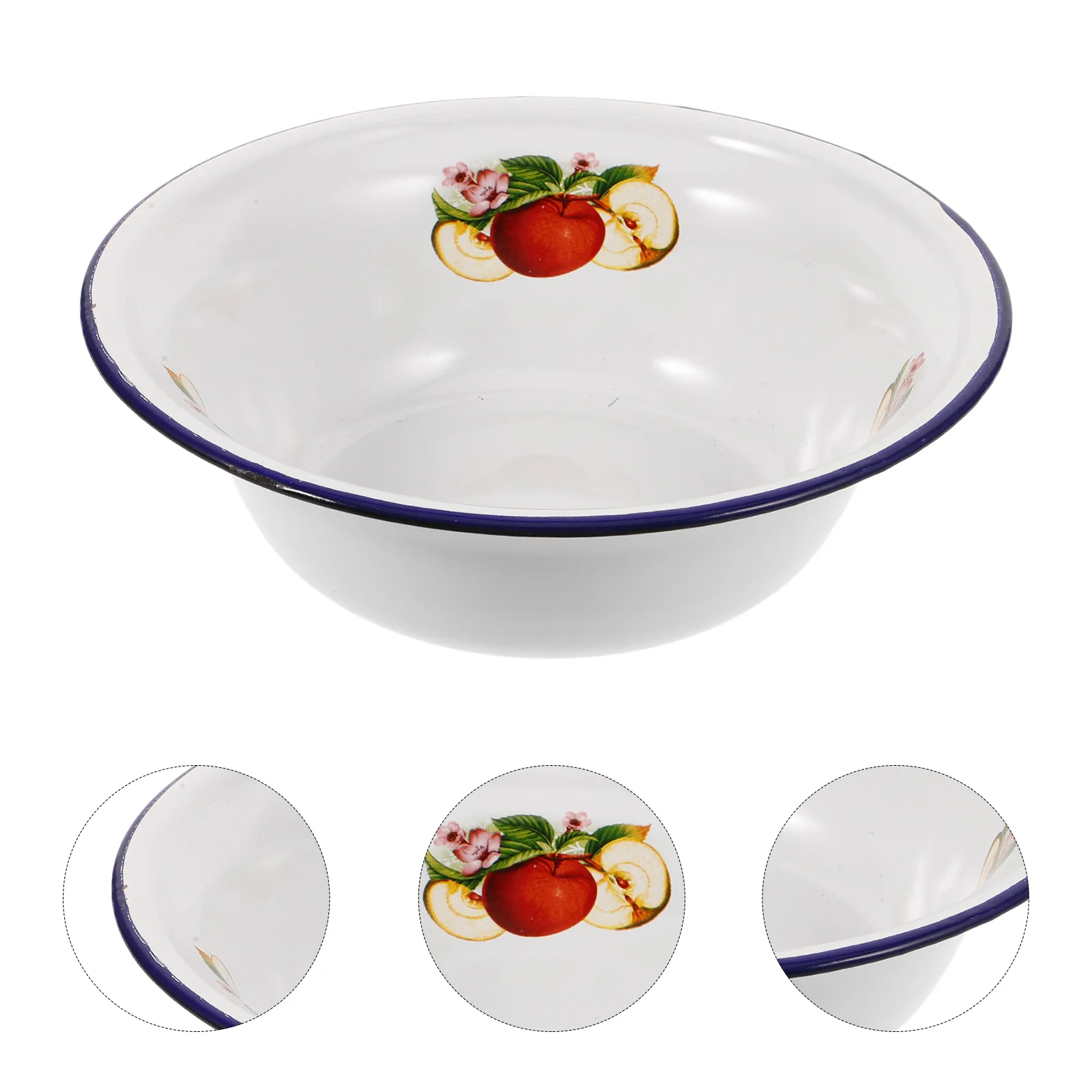 Enamel Soup Bowl Basin Salad Serving Bowls Porcelain Dinner Mixing Kitchen Holder Decorative Noodles with Cover Tray
Enamel Soup Bowl Basin Salad Serving Bowls Porcelain Dinner Mixing Kitchen Holder Decorative Noodles with Cover Tray