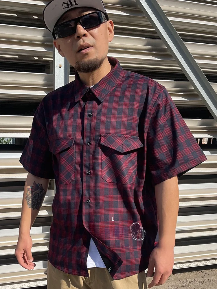 Classic American Loose Fit Large Size West Coast Truck Driver Washed Short Sleeve Shirt Men's Plaid Shirt Youth Trend Summer ...
Classic American Loose Fit Large Size West Coast Truck Driver Washed Short Sleeve Shirt Men's Plaid Shirt Youth Trend Summer ...