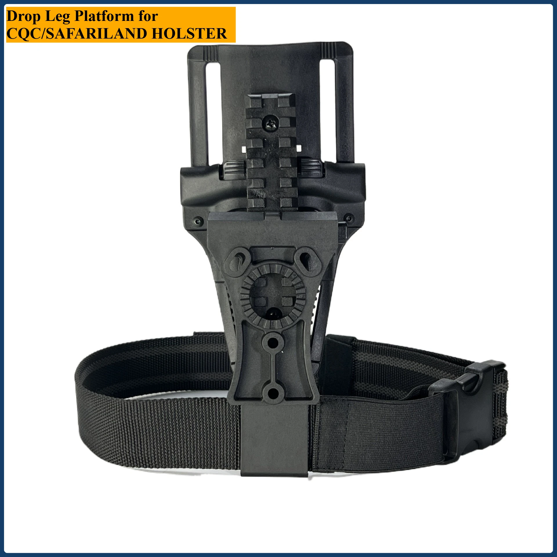 Tactical Drop Leg Platform Holster Adapter with MOLLE Belt Clip For Most Type Holster
Tactical Drop Leg Platform Holster Adapter with MOLLE Belt Clip For Most Type Holster