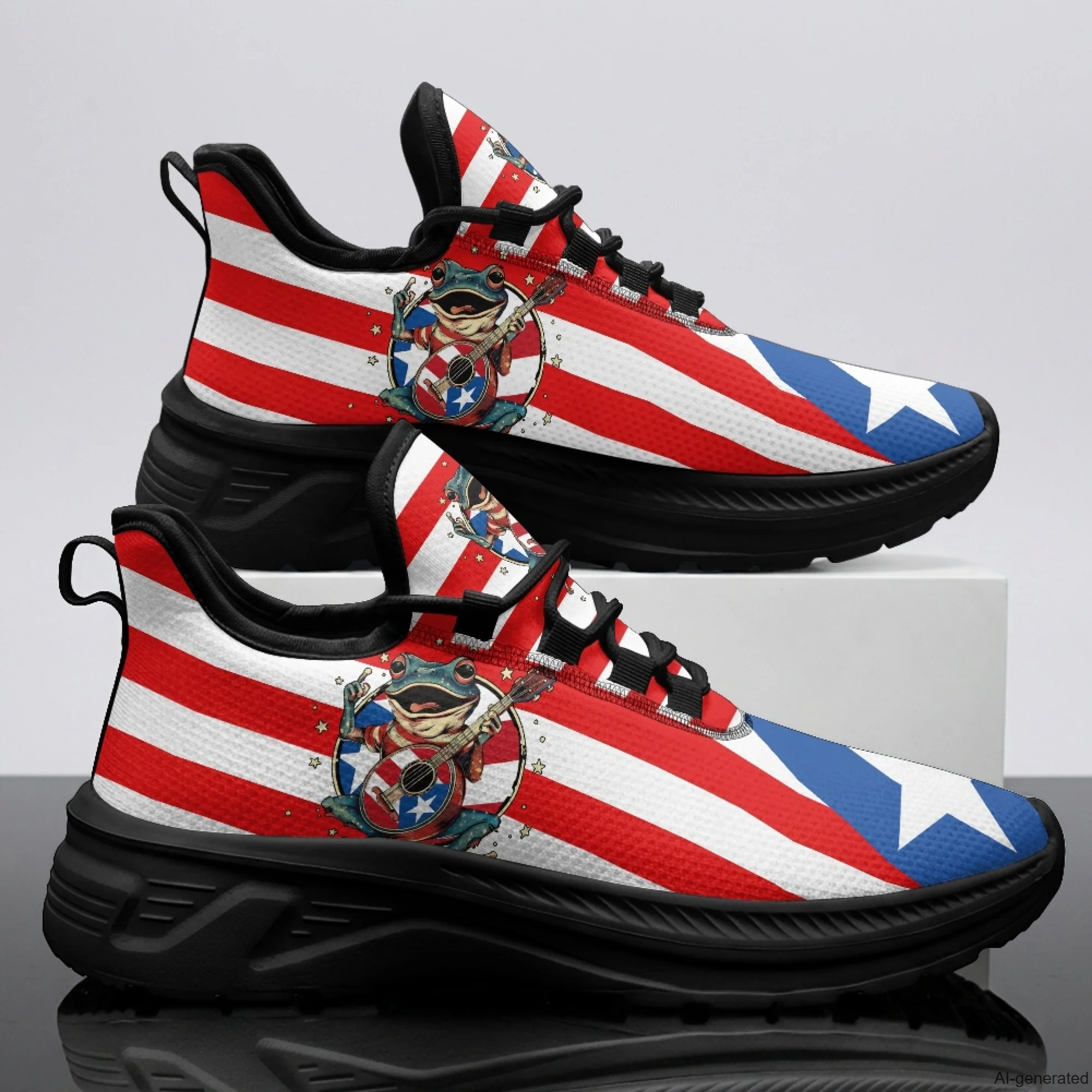 XIXIRIMIDO Womens Walking Shoes Puerto Rican Flag Football Sneakers Mens Gym Sports Casual Fashion Shoes Trainers Shoes 35-48
XIXIRIMIDO Womens Walking Shoes Puerto Rican Flag Football Sneakers Mens Gym Sports Casual Fashion Shoes Trainers Shoes 35-48