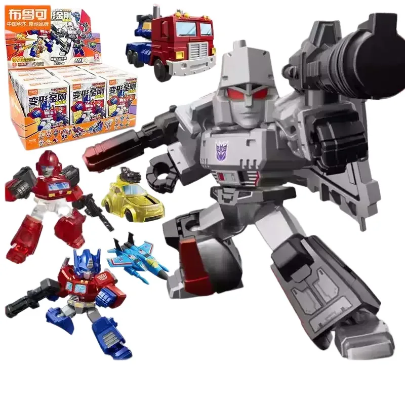 Blokees Transformers Star Edition First Wave Optimus Prime Mini Building Blocks Blind Box Figure Model Toys for Boys
Blokees Transformers Star Edition First Wave Optimus Prime Mini Building Blocks Blind Box Figure Model Toys for Boys