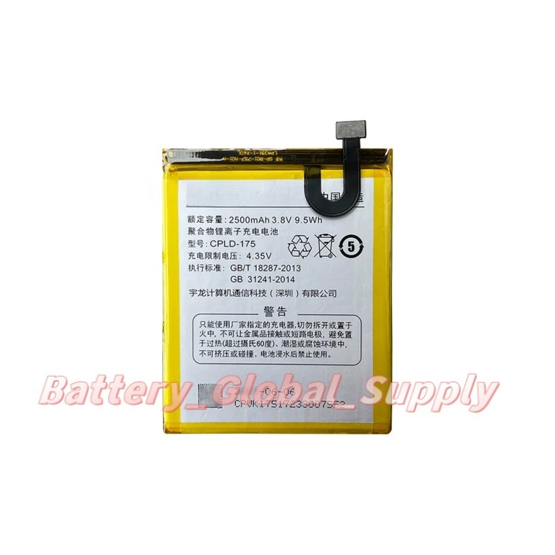 Battery for CPLD-175 V1 V1M 2500mAh 3.8V fast delivery, brand new 1PC-
Battery for CPLD-175 V1 V1M 2500mAh 3.8V fast delivery, brand new 1PC-