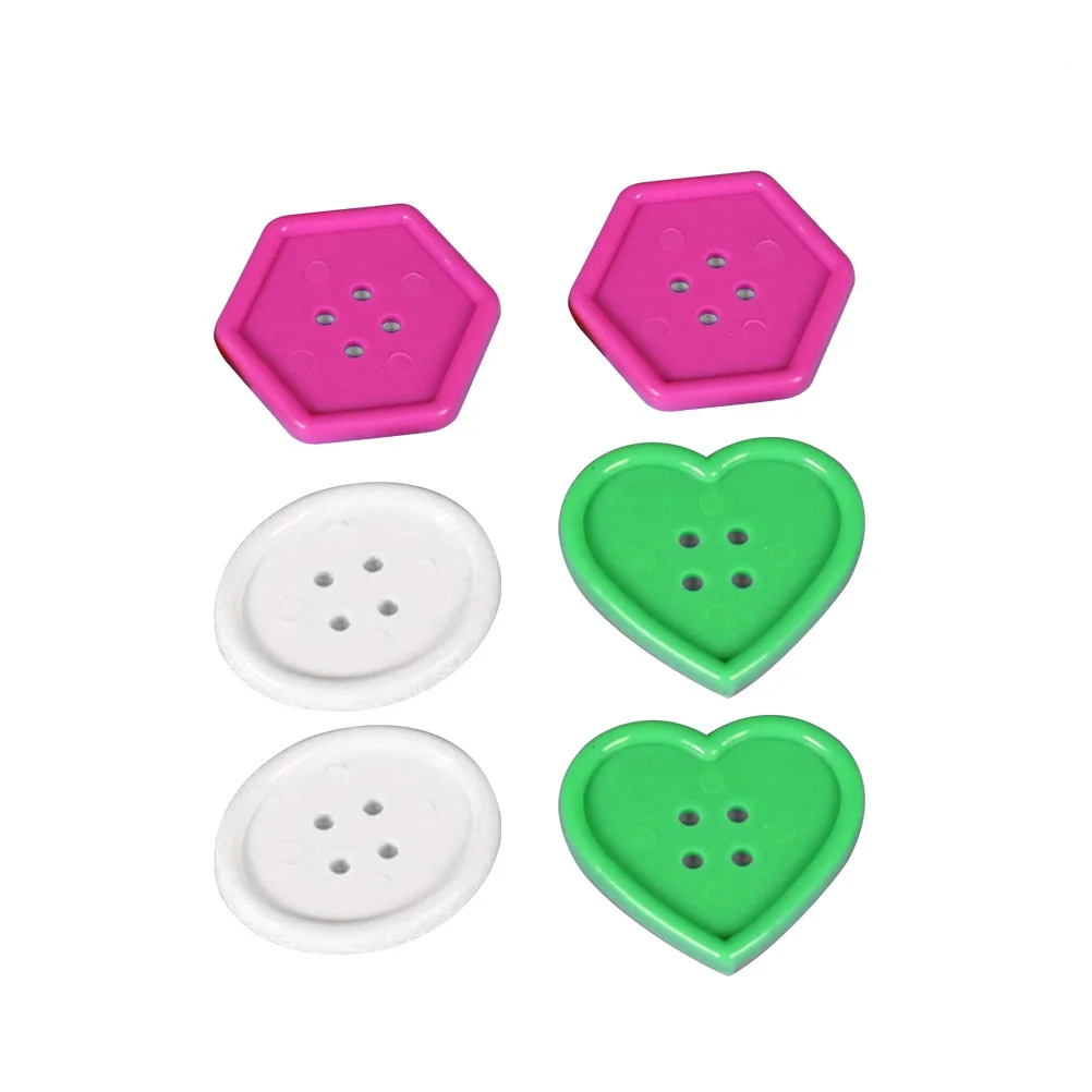 50 Pcs Colored Buttons Decorations for DIY Crafts Big Kids Painting Scrapbooking Sewing
50 Pcs Colored Buttons Decorations for DIY Crafts Big Kids Painting Scrapbooking Sewing