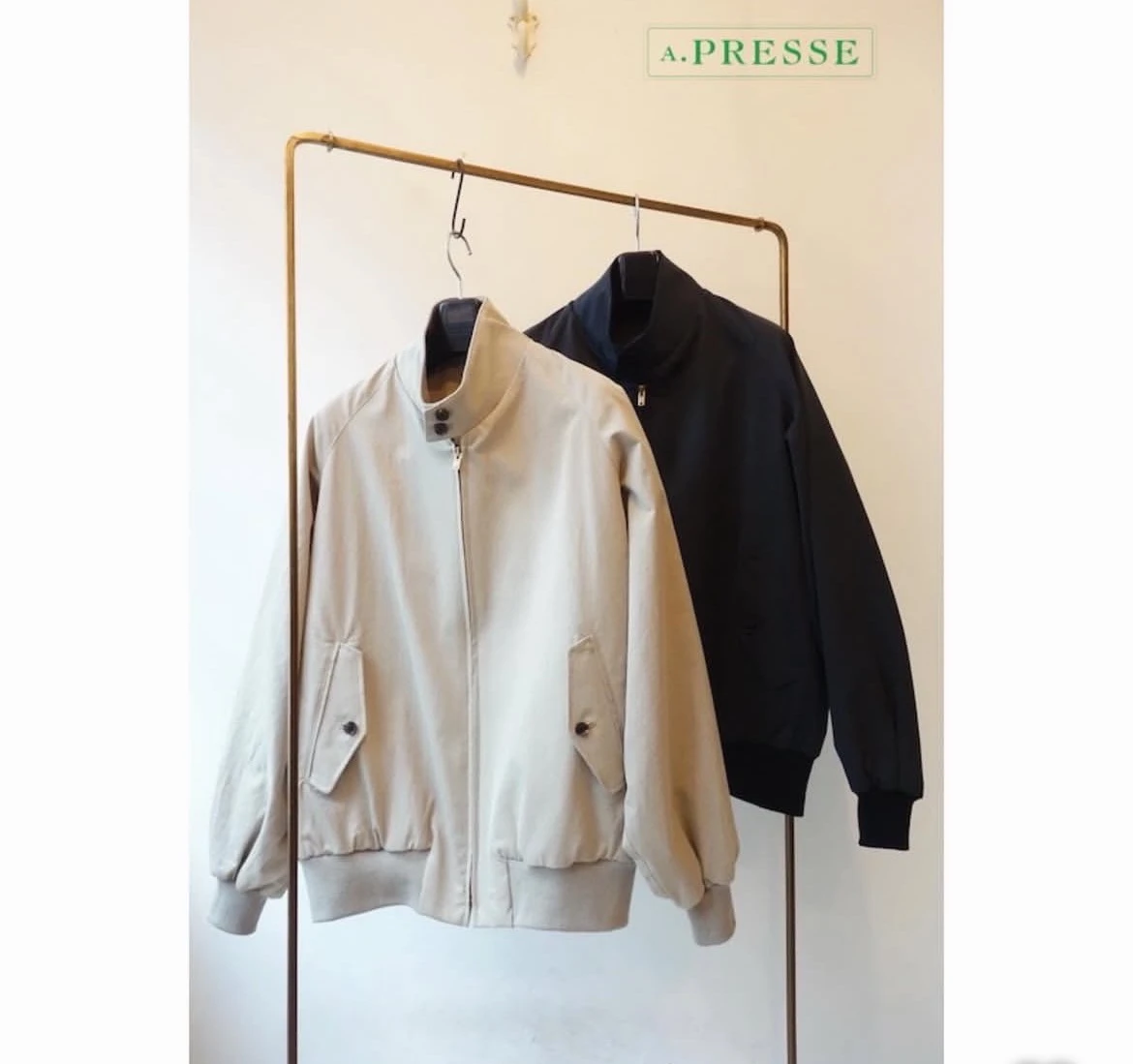A.PRESSE 24ss Japanese loose jacket
A.PRESSE 24ss Japanese loose jacket