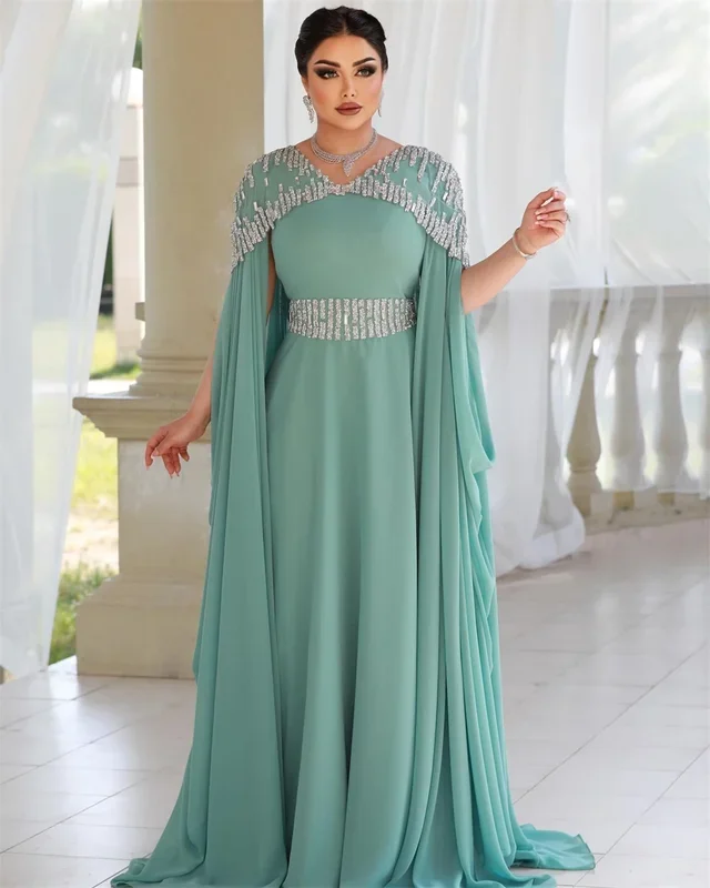 Little Daisy Customized Chiffon Beading Draped Pleat Prom A-line V-Neck Bespoke Occasion Gown Long Dresses Saudi Arabia
Little Daisy Customized Chiffon Beading Draped Pleat Prom A-line V-Neck Bespoke Occasion Gown Long Dresses Saudi Arabia