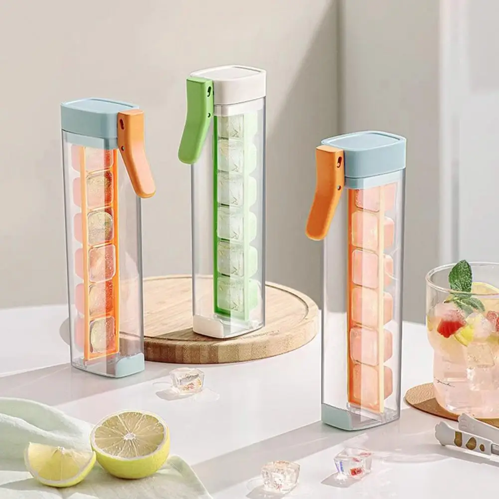 Premium Easy-Release Square Ice Cube Tray with Removable Lid - One-Hand Press Design, Space-Saving for Kitchen & Mini Fridge
Premium Easy-Release Square Ice Cube Tray with Removable Lid - One-Hand Press Design, Space-Saving for Kitchen & Mini Fridge