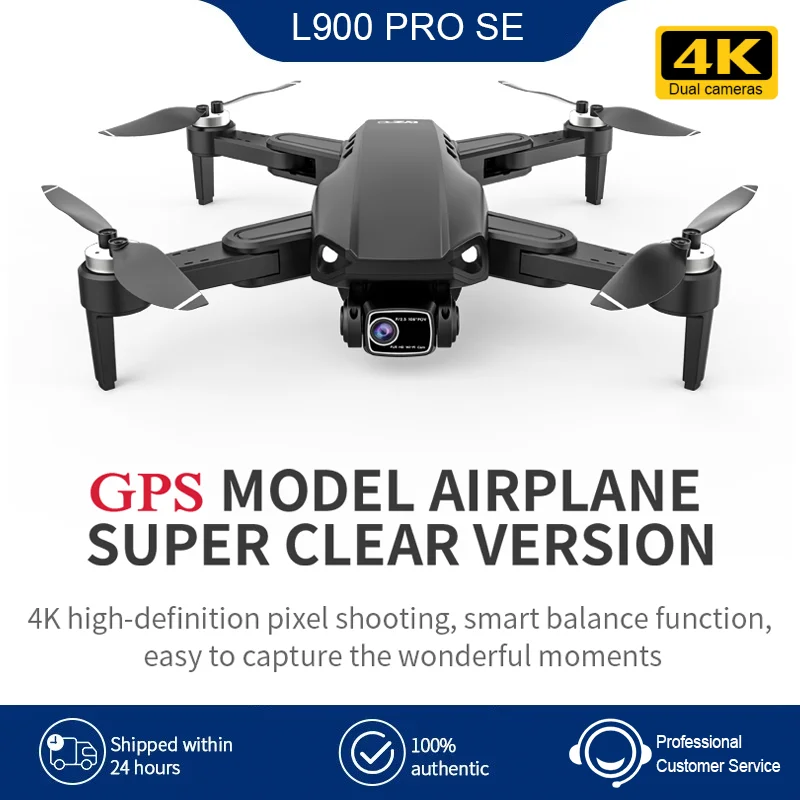 L900 PRO SE 4K HD Camera Drone GPS 5G WiFi FPV Brushless Motor Quadcopter Professional RC Mini Drones Children Toys Outdoor
L900 PRO SE 4K HD Camera Drone GPS 5G WiFi FPV Brushless Motor Quadcopter Professional RC Mini Drones Children Toys Outdoor