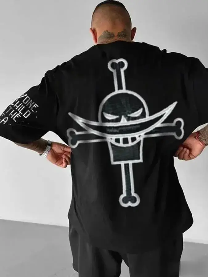2026 New Summer One Piece Luffy Men's and Women's Short Sleeved Cotton T-shirt Casual Print Loose Breathable Anime Kids Top
2026 New Summer One Piece Luffy Men's and Women's Short Sleeved Cotton T-shirt Casual Print Loose Breathable Anime Kids Top