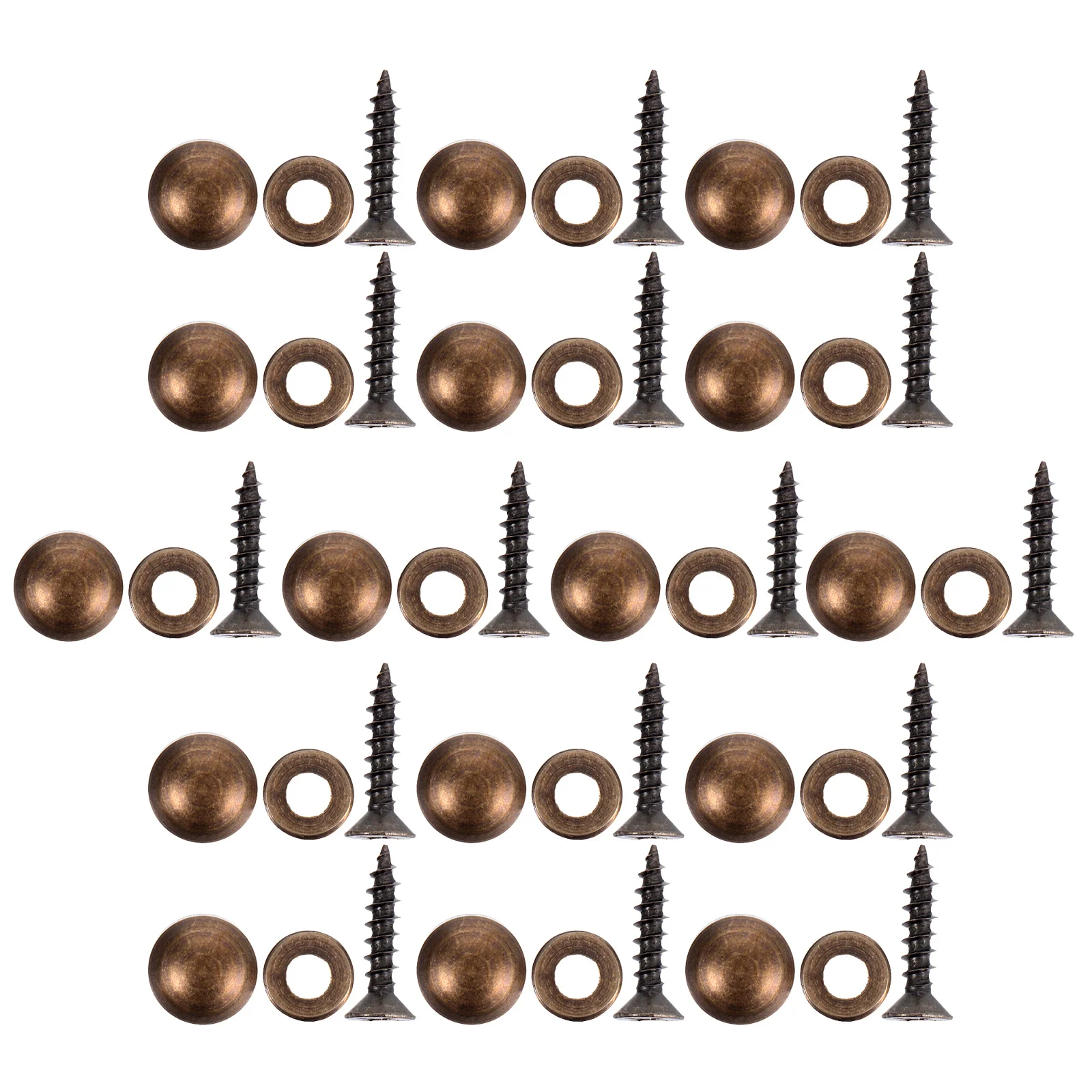 16Pcs Copper Mirror Screw Covers Set for Self Tapping Screws Decorative Fasteners Wall Mounting Home Decor Upholstery Tacks
16Pcs Copper Mirror Screw Covers Set for Self Tapping Screws Decorative Fasteners Wall Mounting Home Decor Upholstery Tacks