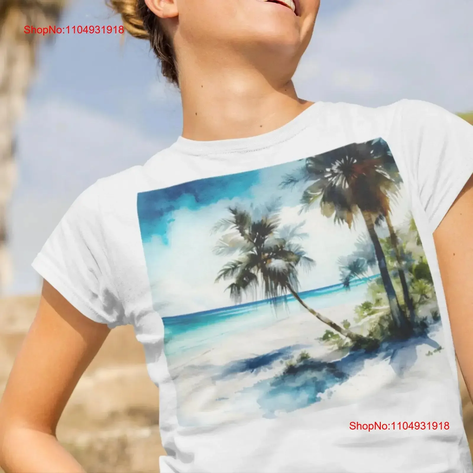 Футболка Tropical Paradise Palm Trees on White Sandy Beach с видом на океане, винтажный потертый homme, дышащий топ для повседневной носки
Футболка Tropical Paradise Palm Trees on White Sandy Beach с видом на океане, винтажный потертый homme, дышащий топ для повседневной носки
