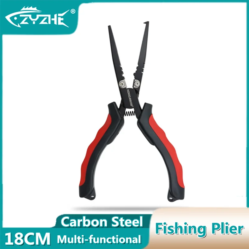 Рыболовные плоскогубцы ZYZ, многофункциональные рыболовные инструменты из углеродистой стали, свинцовый зажимной крючок, экстрактор лески, режущие снасти для морской рыбалки
Рыболовные плоскогубцы ZYZ, многофункциональные рыболовные инструменты из углеродистой стали, свинцовый зажимной крючок, экстрактор лески, режущие снасти для морской рыбалки