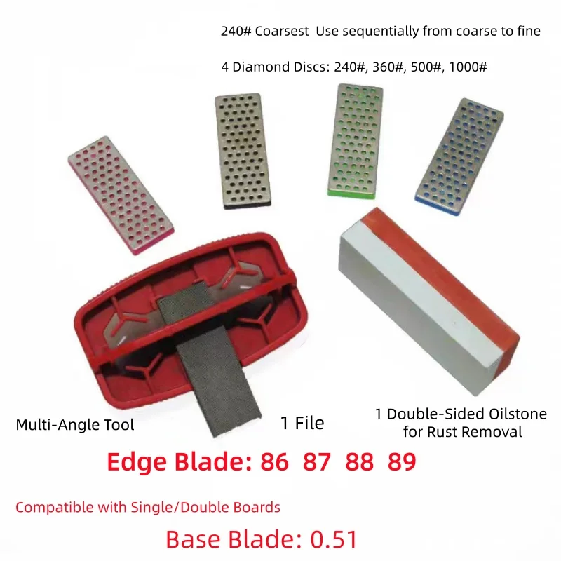 Snowboard Edge Bevel Tuning Kit Ski Tuning Equipment for Deburring Rust Removal Ski Edge Skate Sharpening Tool
Snowboard Edge Bevel Tuning Kit Ski Tuning Equipment for Deburring Rust Removal Ski Edge Skate Sharpening Tool