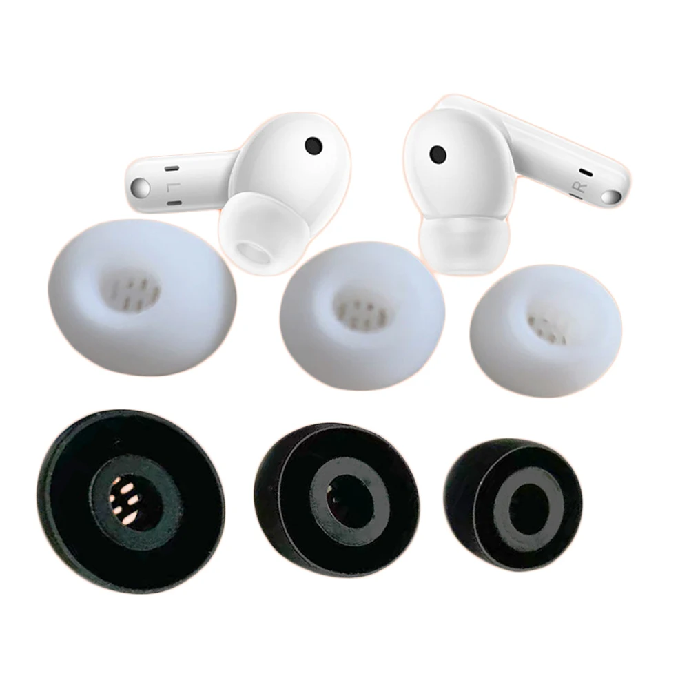 6PCS Silicone Eartips Earphone Cover for Huawei Freebuds 5i/6i Rubber Ear Pads Caps Cushion Earphone Accessories Black White
6PCS Silicone Eartips Earphone Cover for Huawei Freebuds 5i/6i Rubber Ear Pads Caps Cushion Earphone Accessories Black White