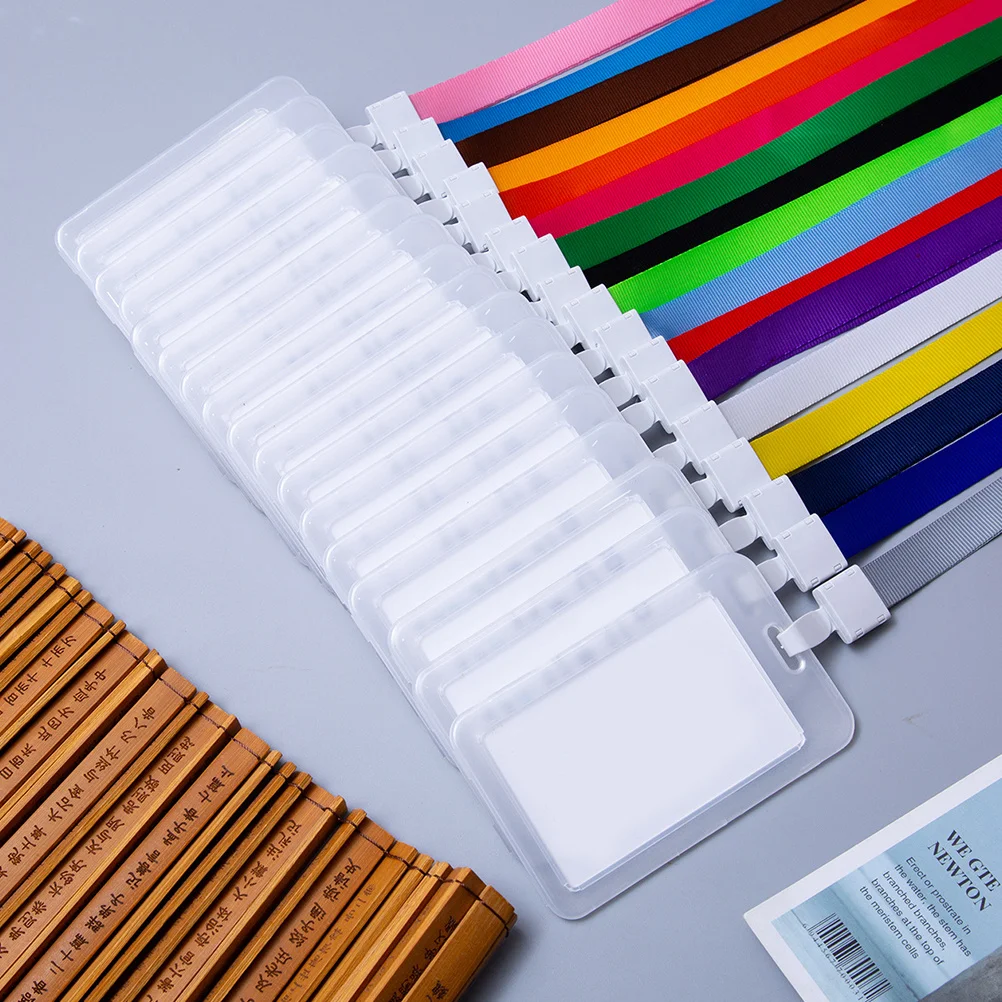 16pcs Chest Card Protector Holder Id Badge Storage Pocket For Travel School Hiking Lightweight Name Tag Cover Rope Hanging Set
16pcs Chest Card Protector Holder Id Badge Storage Pocket For Travel School Hiking Lightweight Name Tag Cover Rope Hanging Set