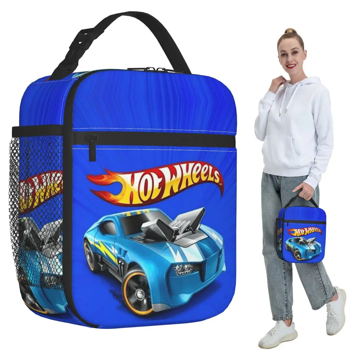 Hot Wheels Race Insulated Lunch Bag for Kids School Cooler Thermal Food Box Tote Portable Lunch Boxes Container
Hot Wheels Race Insulated Lunch Bag for Kids School Cooler Thermal Food Box Tote Portable Lunch Boxes Container