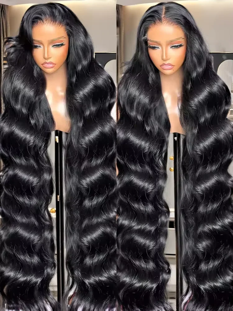 Body Wave 13x6 HD Lace Front Wig 250 Density 38 40 Inches Transparent Lace Frontal Human Hair Wigs Brazilian Remy For Women
Body Wave 13x6 HD Lace Front Wig 250 Density 38 40 Inches Transparent Lace Frontal Human Hair Wigs Brazilian Remy For Women